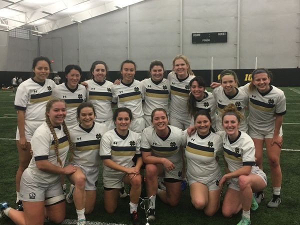 The team after the 2020 Iowa 7s tournament.